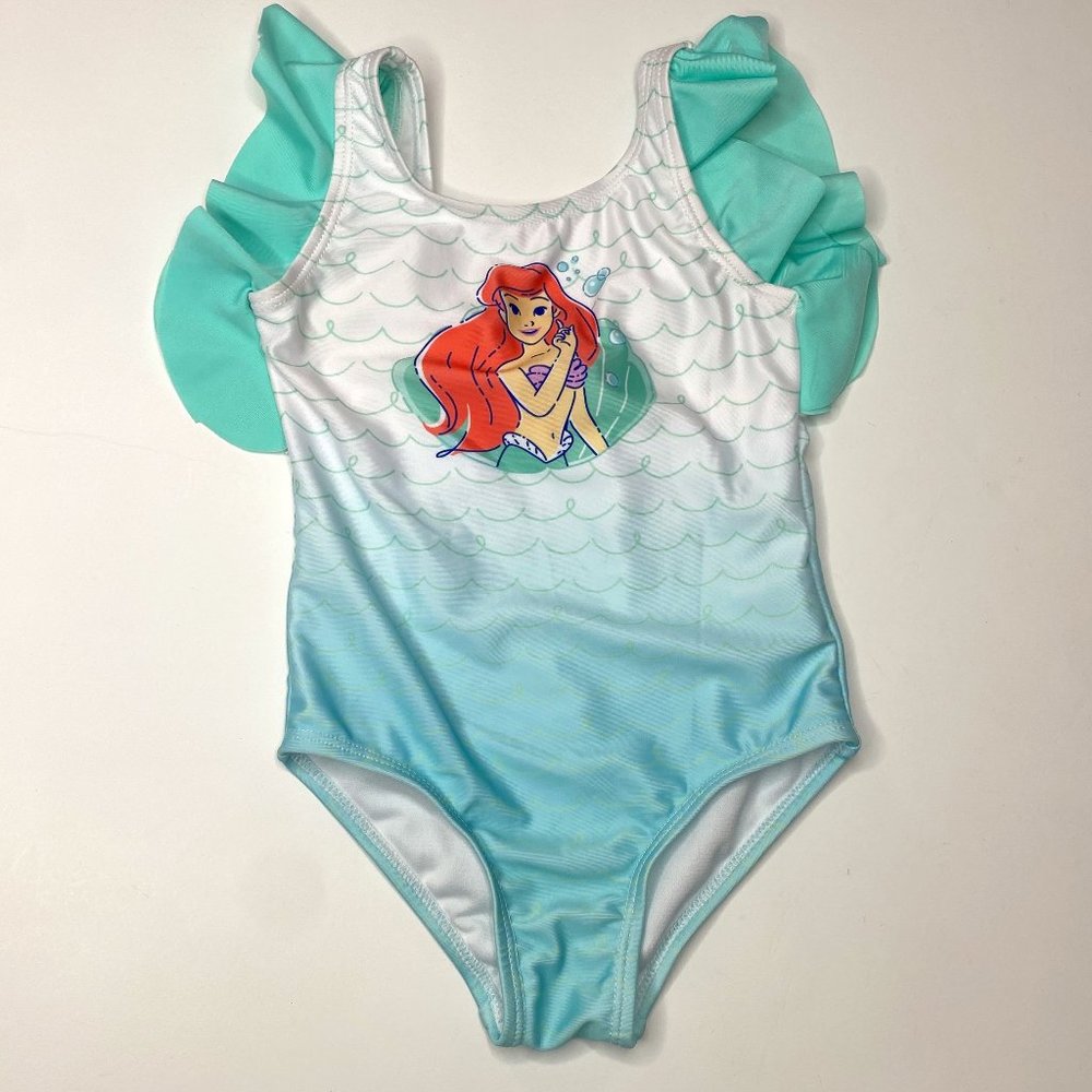 Disney Princess, NWOT, baby girl's Ariel one piece swim suit size 2T.